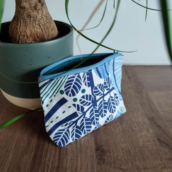 Pochette Trousse de maquillage Zero déchet Couture Fait-main