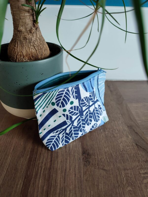 Pochette Trousse de maquillage Zero déchet Couture Fait-main
