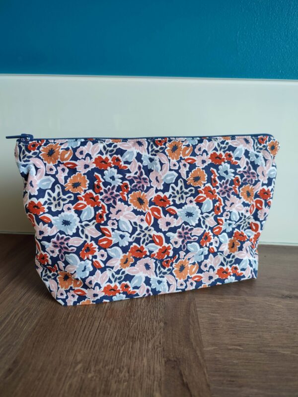 Pochette Trousse de toilette Trousse à bijoux Mini pochette Zero déchet Couture Fait-main